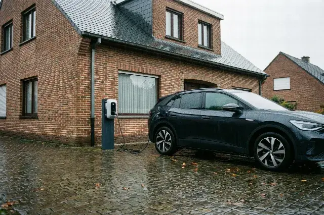 Borne extérieure sur allée ou carport